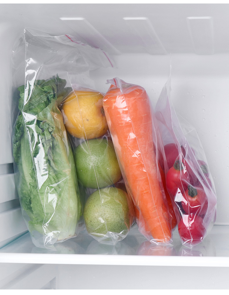 Transparent self-sealing bag plastic sealing PE self-sealing food packaging bag E
